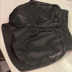 Koral workout shorts
